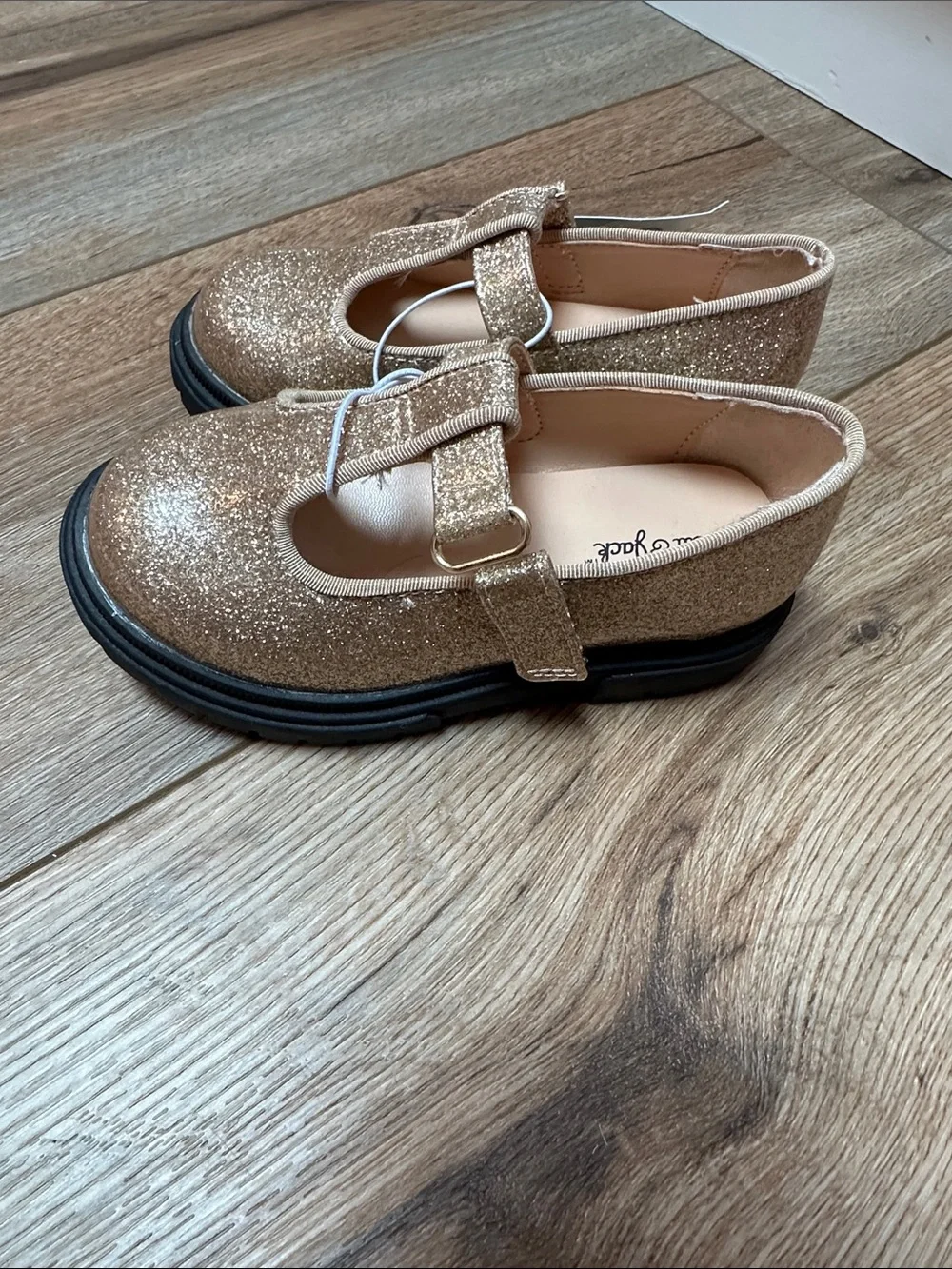 Cat & Jack sparkly gold